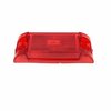 Truck-Lite Led, Red Rectangular, 1 Diode, Marker Clearance Light, Pc, 2 Screw, Reflectorized 21251R3